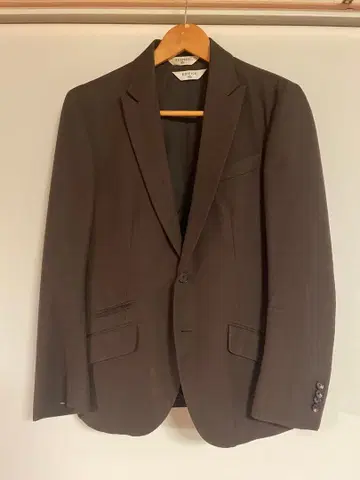 EDIFICE 브라운 자켓 & 베스트 세트