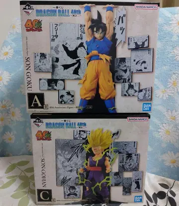 제일복권 드래곤볼 40th 그 두 번째 AC 부자 피규어 세트