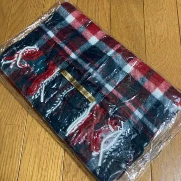 택 포함 새상품 미개봉 다이애나 왕비 타탄 체크 머플러