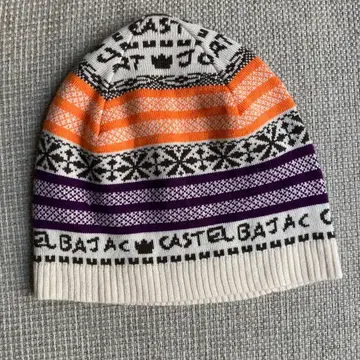 [ 미사용에 가까움 ] 까스텔바작 니트 모자 프리 사이즈
