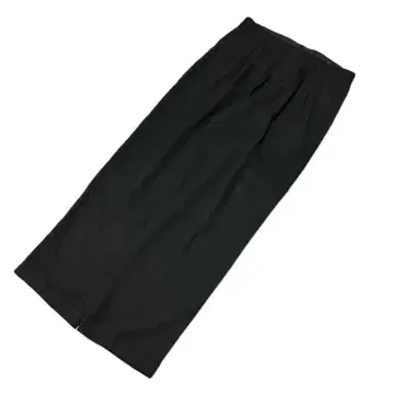 90s '울 개버딘' 슬랙스 3턱 '블랙'