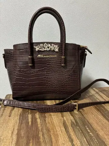 JILL by JILL STUART 크로커다일풍 숄더백