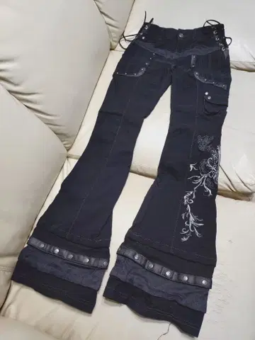 OZZ CONTE 드래곤 플레어 팬츠 오즈콘테