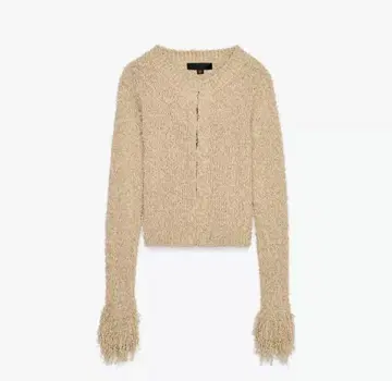 zara 니트 가디건 프린지 L