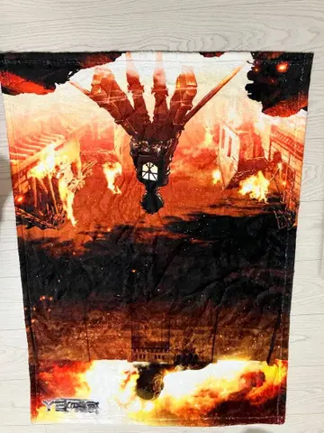 진격의 거인 복슬복슬 무릎담요 새상품급