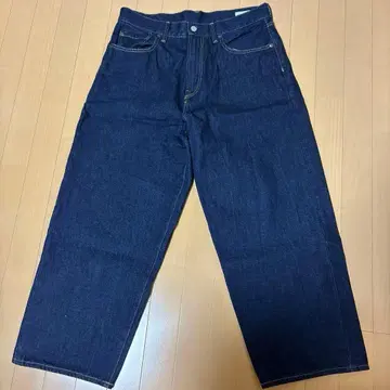 GAP 슈퍼 배기 데님 32W30L 다크 린스