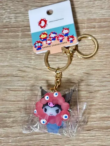 [ 쿠로미 ] 산리오 미야쿠미야쿠 변신 클리어 컬러 키링
