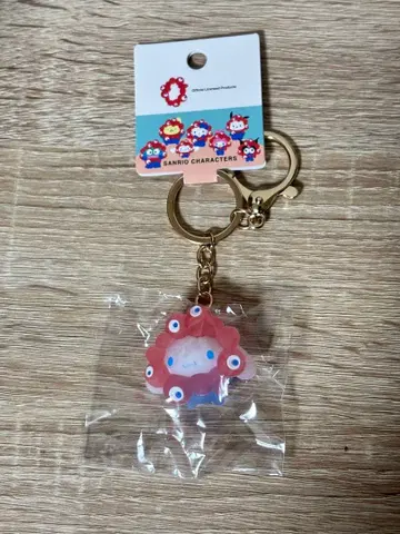 [ 시나모롤 ] 산리오 미야쿠미야쿠 변신 클리어 컬러 키링