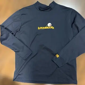 LOUDMOUTH 긴팔 티셔츠 네이비 남성용 L L