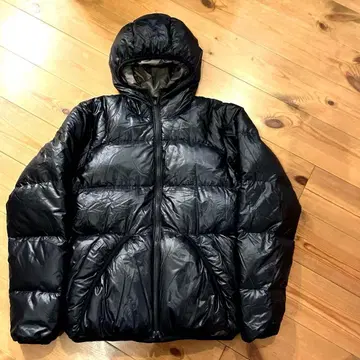 CAMP7 캠프세븐 리버서블 다운 M 블랙 짧은 기장 아카이브