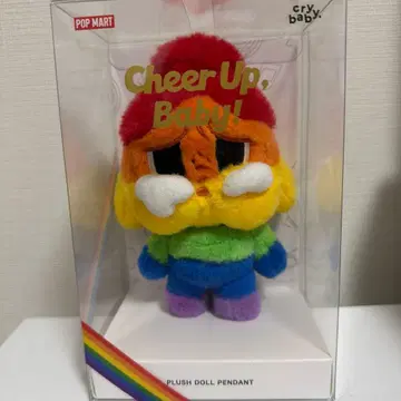 POP MART CRY BABY 봉제 인형 펜던트