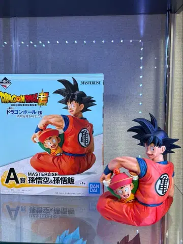 드래곤볼 EX 지구를 지키는 전사들 A상 손오공&손오반 피규어