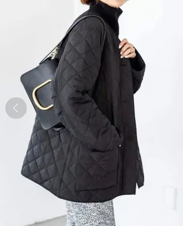 [ IENA ] 퀼팅 숏코트