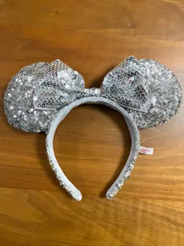 미키마우스 머리띠 실버