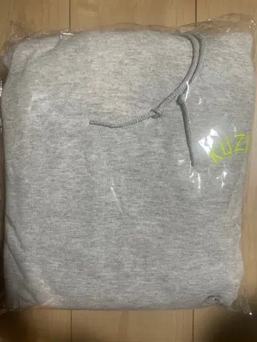 KUZIRA 후드티 그레이 XL