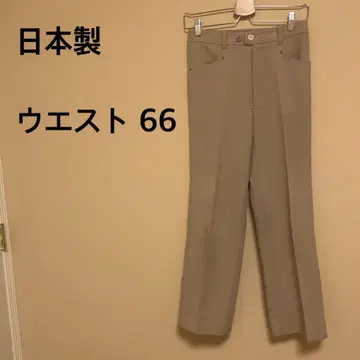 [일본제] 턱 팬츠/롱 팬츠/베이지/심플/무지