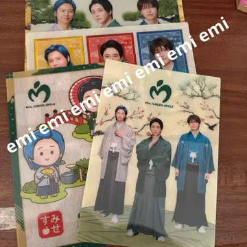 미세스 그린애플 크리스마스 엽서 4장 세트