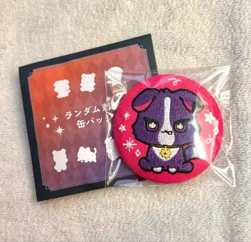 니지산지 IMPACT 자수 캔뱃지 무라사키노코