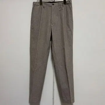 URBAN RESEARCH DOORS 울 플라넬 테이퍼드 트라우저