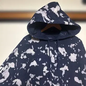 Noon Goons 후드티 M 네이비 블리치 가공