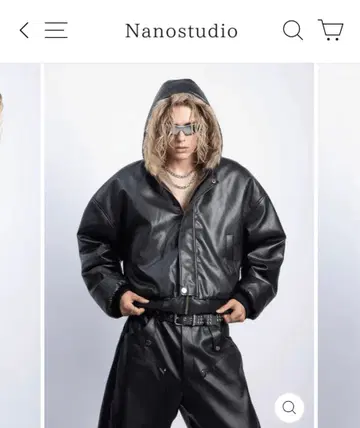 나노스튜디오 리버서블 자켓 NA1672