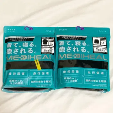 워크맨 메디힐 리커버리 의류 반팔 팬츠 하프 LL 블랙