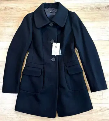 UNIQLO +J 울 코트 S 사이즈 질 샌더 블랙