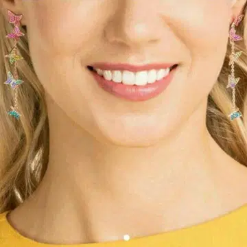 Swarovski 버터플라이 귀걸이