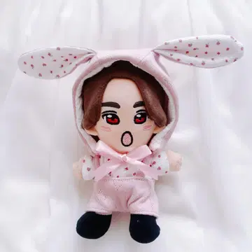 하피누이 치비누이 치비스트 의류 누이옷 토끼 귀 보닛 딸기 밀크