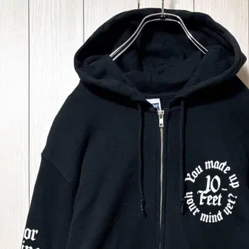 새상품급 10-FEET 집업 후드티 블랙 L