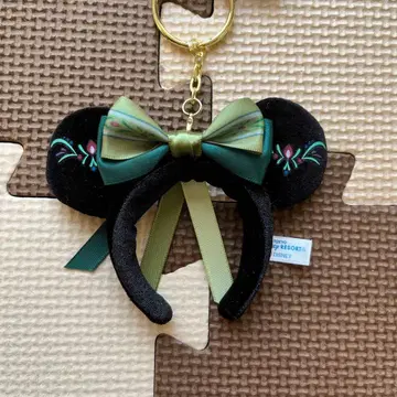 디즈니 안나 머리띠 키체인