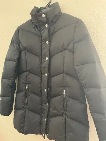 덴드로비움 블랙 다운 자켓 퀼팅 38