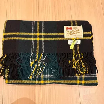 Traditional Weatherwear 울 스톨 체크 무늬