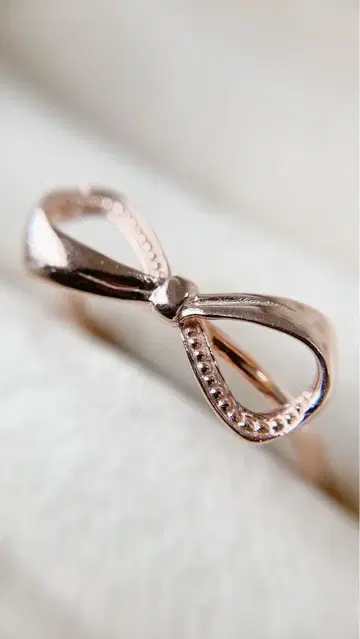 [NOJESS] k10PG 리본 반지 11호