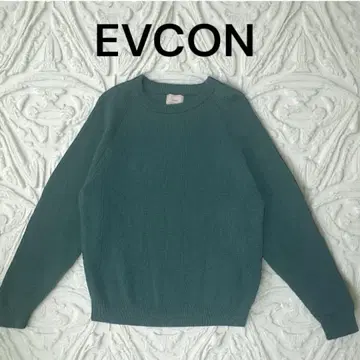 [ 새상품급 ] EVCON 에비콘 1LDK 셰틀랜드 니트 그린 2