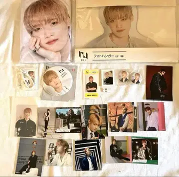 INI 기무라 마사야 후류 행거 담요 패스케이스 캔뱃지 세트