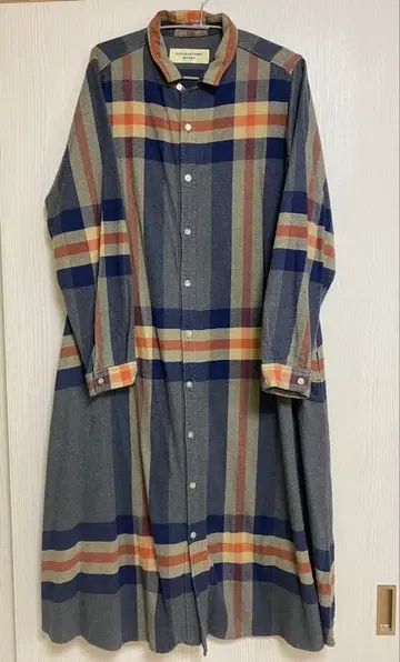 [ BEAMS BOY ] 빔즈 보이 빅 타탄 체크 원피스