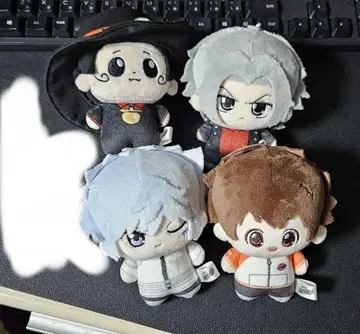 캐릭터 봉제 인형 세트 4개