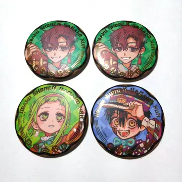 지박소년 하나코 군 주얼리 캔뱃지 츠카사 나나미네 사쿠라 히나타 나츠히코