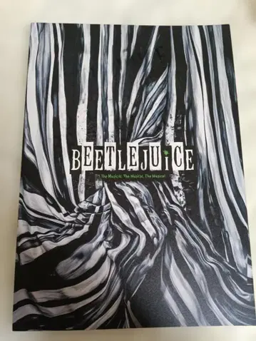 비틀쥬스 팜플렛 2025년