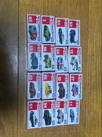 토미카 미니카 세트 16개