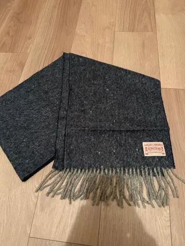 BONCOURA 캐시미어 혼방 머플러 본쿠라 캐시미어 울 네이비 새상품