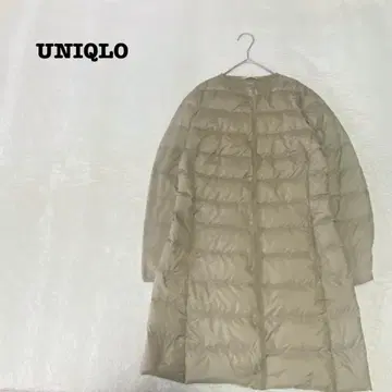 DO0001 [유니클로] 울트라 라이트 다운 [S] 노카라 롱 2019년