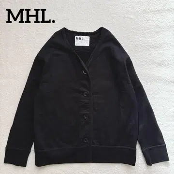 MHL. 드라이 코튼 린넨 맨투맨 가디건 마가렛호웰