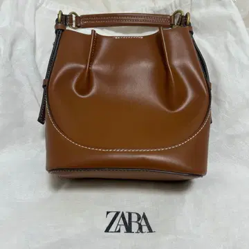 [ ZARA ] 숄더백(라이트 브라운/카멜)