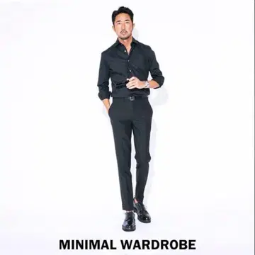 호시바 별주 한정판 알코디오 광택 블랙 셔츠