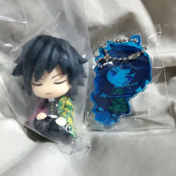 귀멸의 칼날 어깨 쿵 코코미에 아크릴 피규어 토미오카 기유 가챠가챠