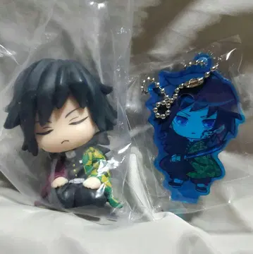 귀멸의 칼날 어깨 쿵 코코미에 아크릴 피규어 토미오카 기유 가챠가챠