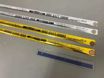 DOME LIVE 2018 사인 포함 리스트 밴드 3개 세트