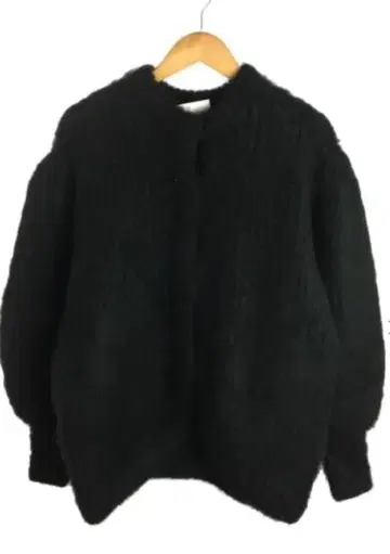 CLANE 블랙 모헤어 가디건 사이즈 1